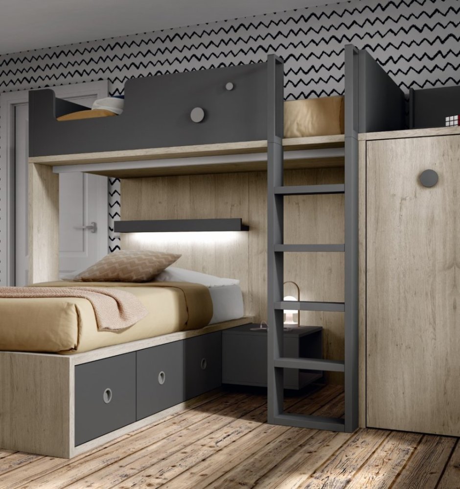 Кровать Сан Франциско двухъярусная