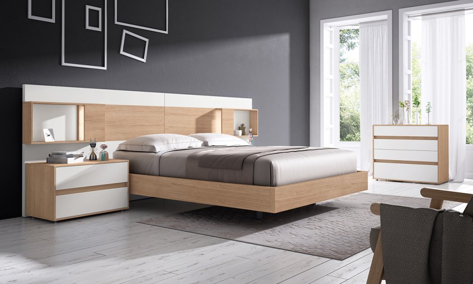 Кровать кр-15 ЛДСП (1000*1640*2030) ваша мебель