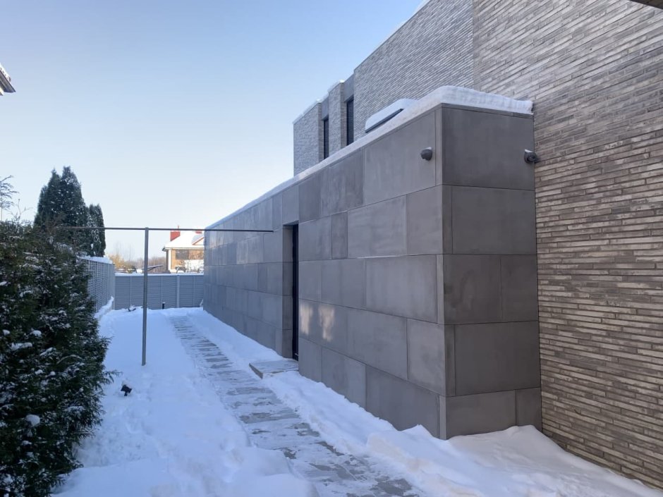 Фибробетон панели