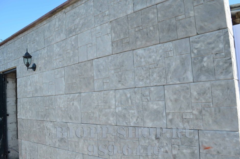 Плитка фасадная бетонная 120х250