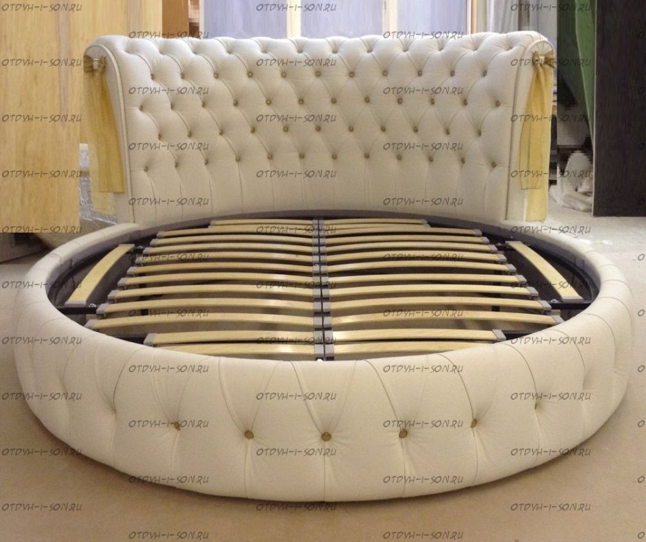 Круглая кровать Кинг сайз