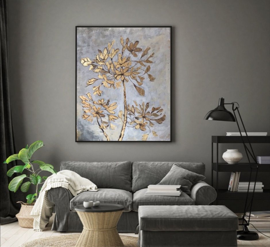 Картина в Светлом интерьере