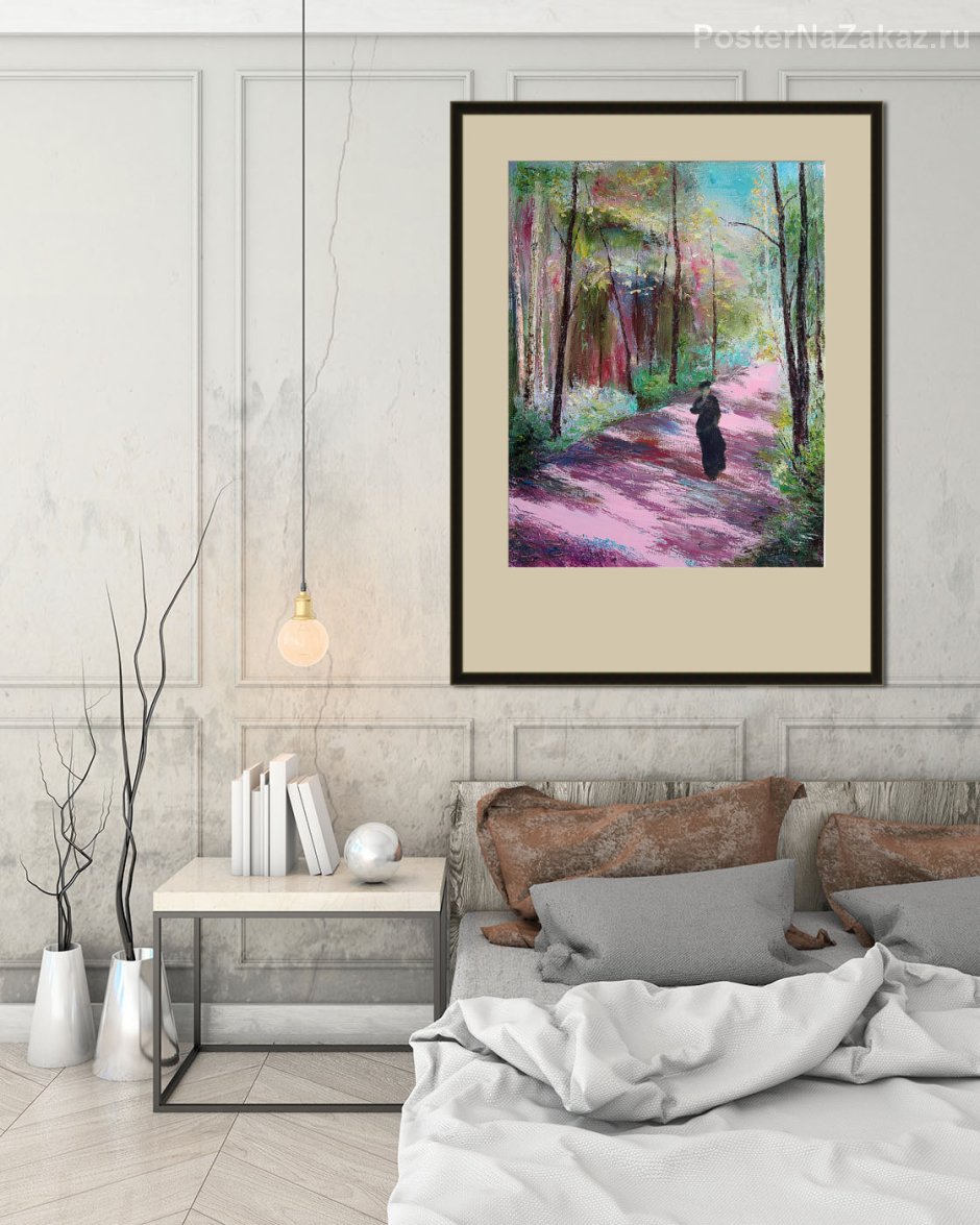 Картина в Светлом интерьере