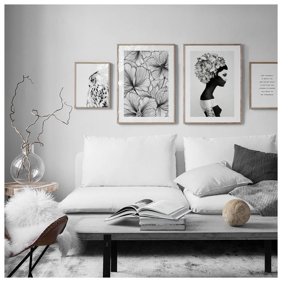 Стильные постеры для интерьера