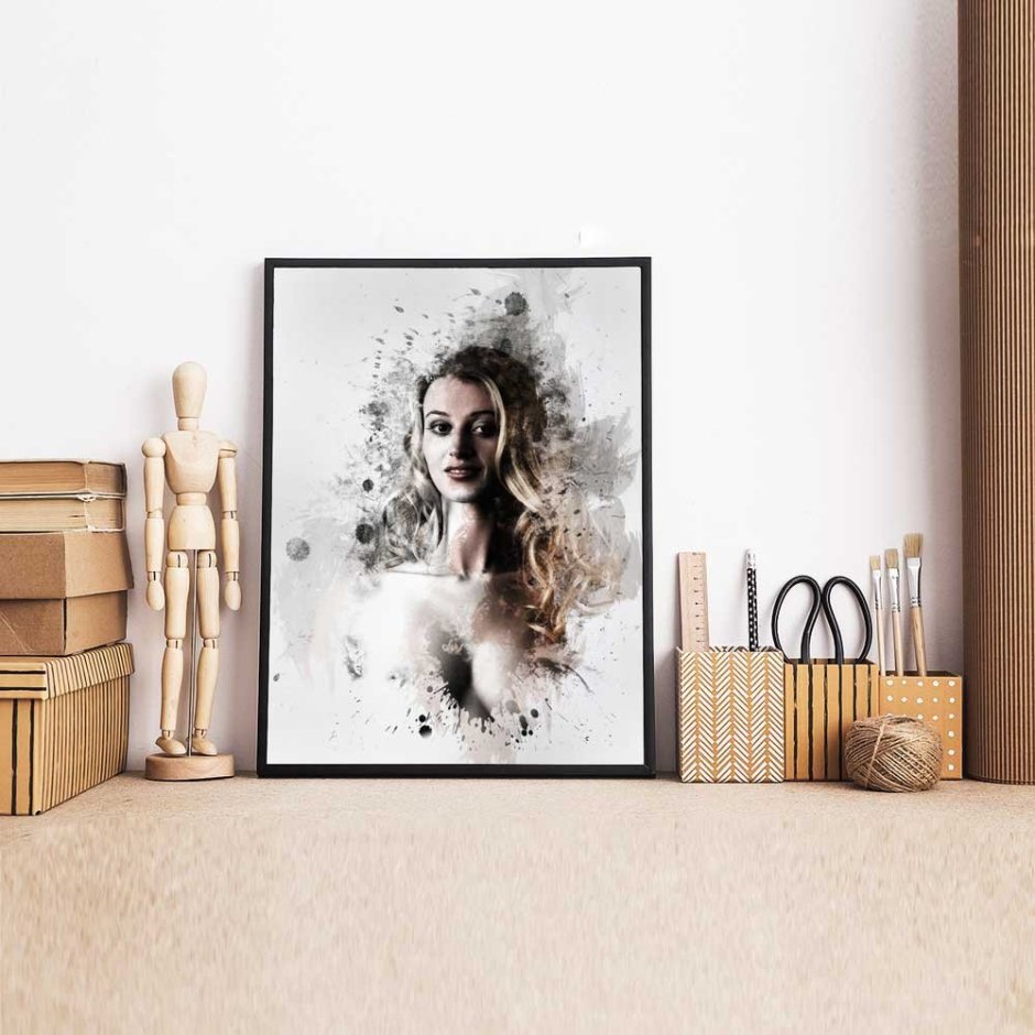 Картины на стене в интерьере