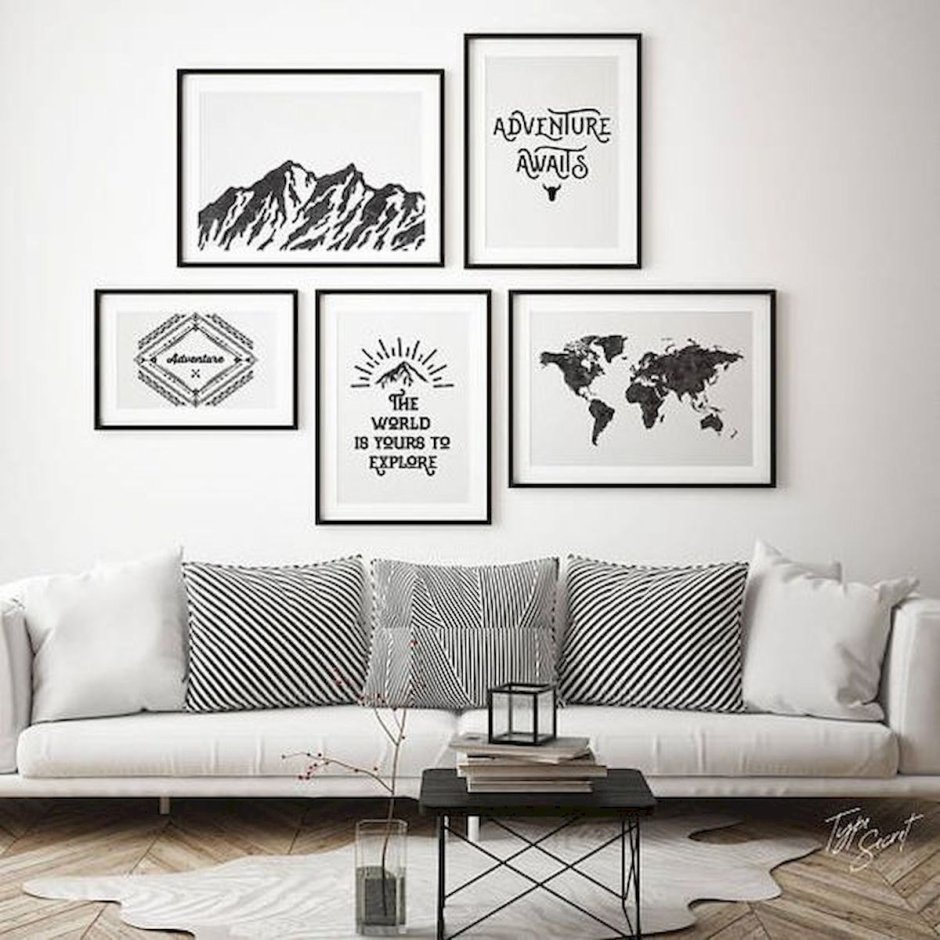 Эскиз интерьера