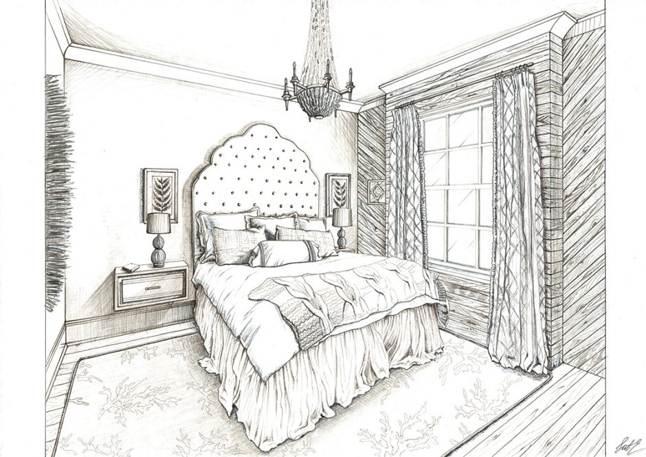 Эскизы мебели