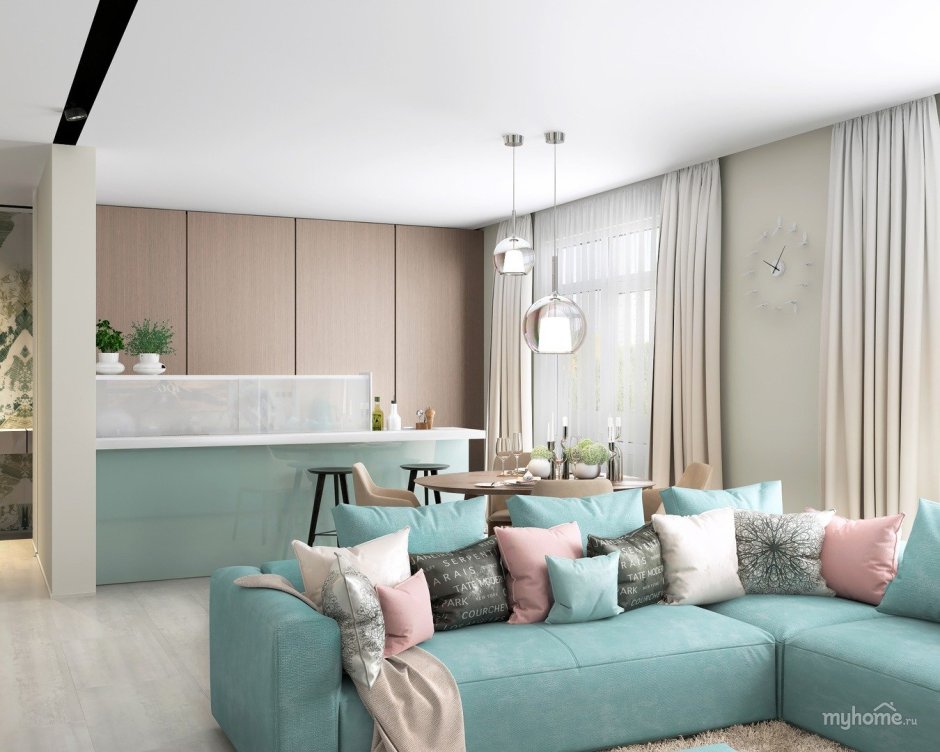 Диваны в интерьере гостиной