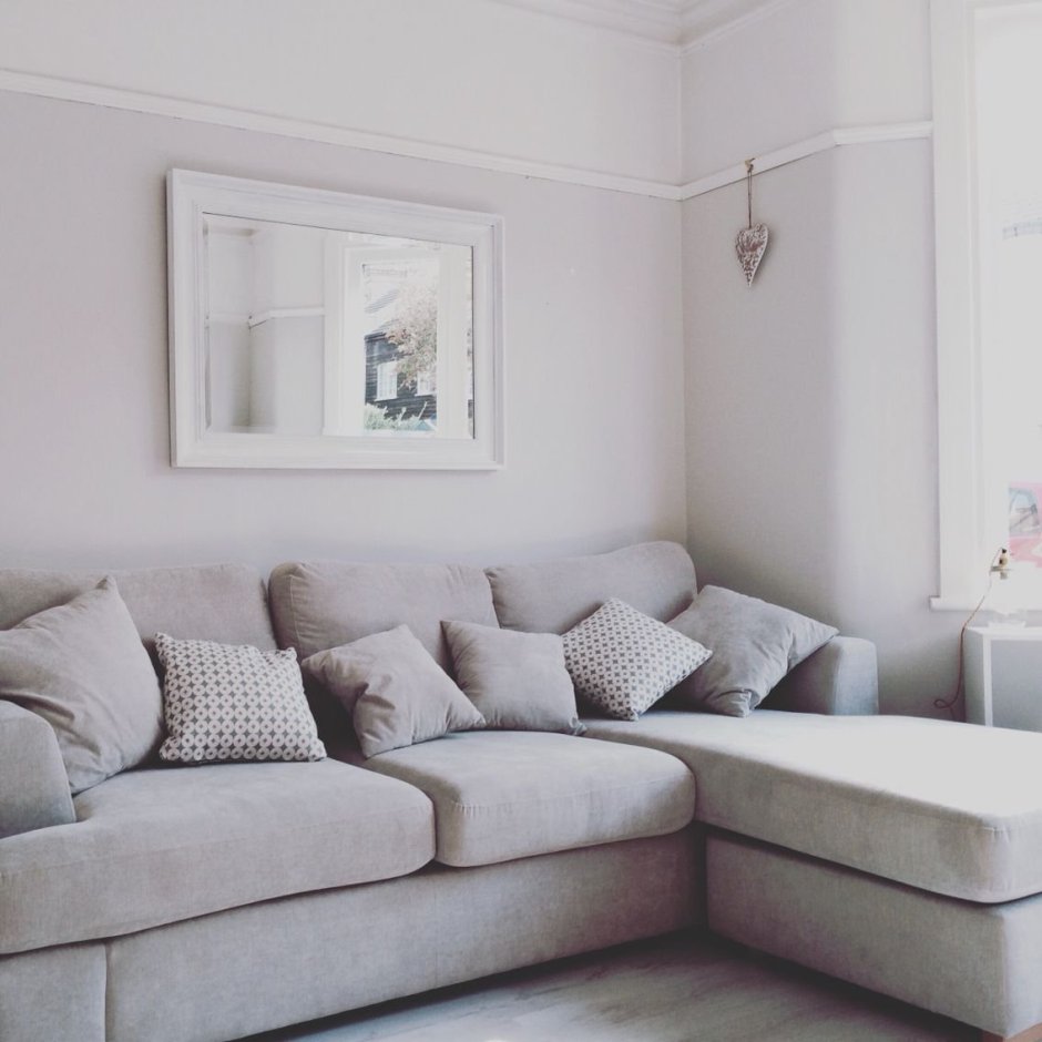 Серый интерьер