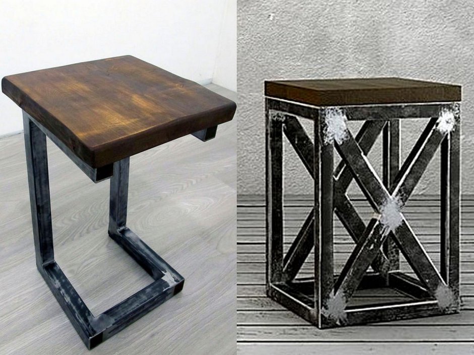 Мебель для кафе в стиле лофт