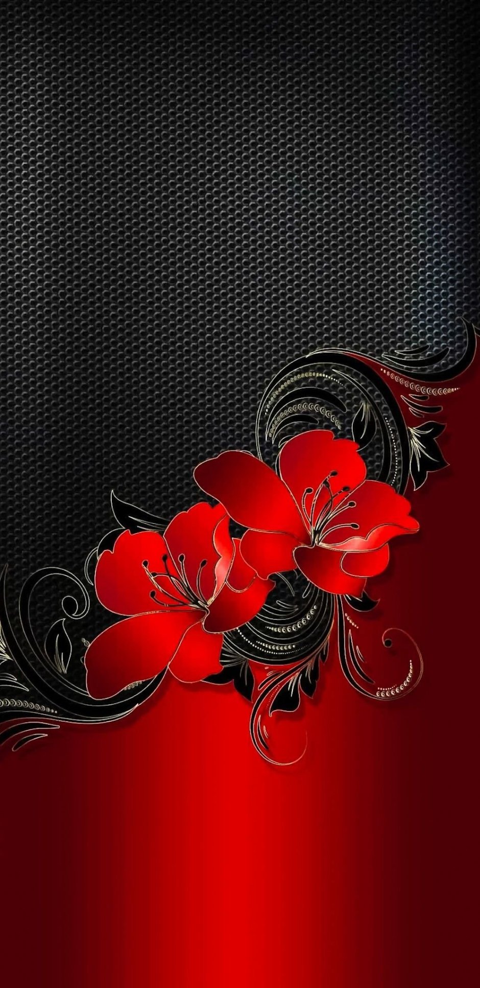 Черные обои