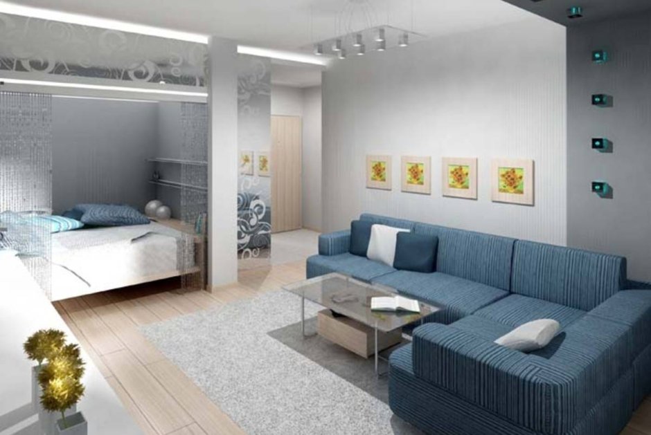 Спальня гостиная