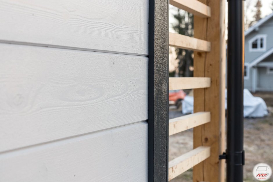 Скандинавская фасадная доска UYV С тонкопиленной поверхностью