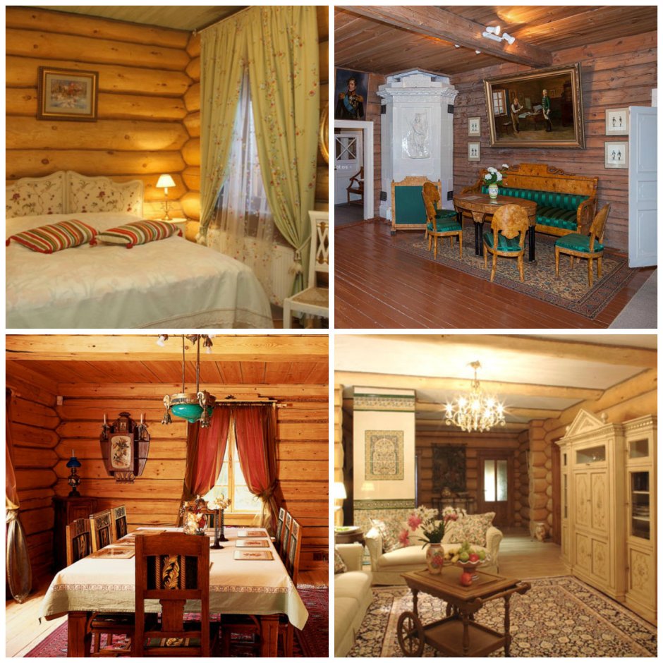 Дом Honka в стиле русской усадьбы XIX века