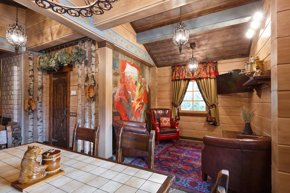 Кухня в древнерусском стиле