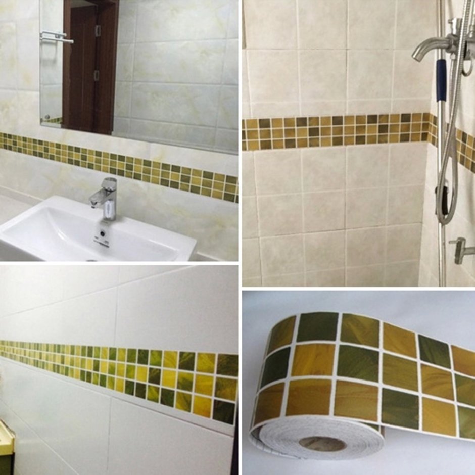 Самоклейка для ванной