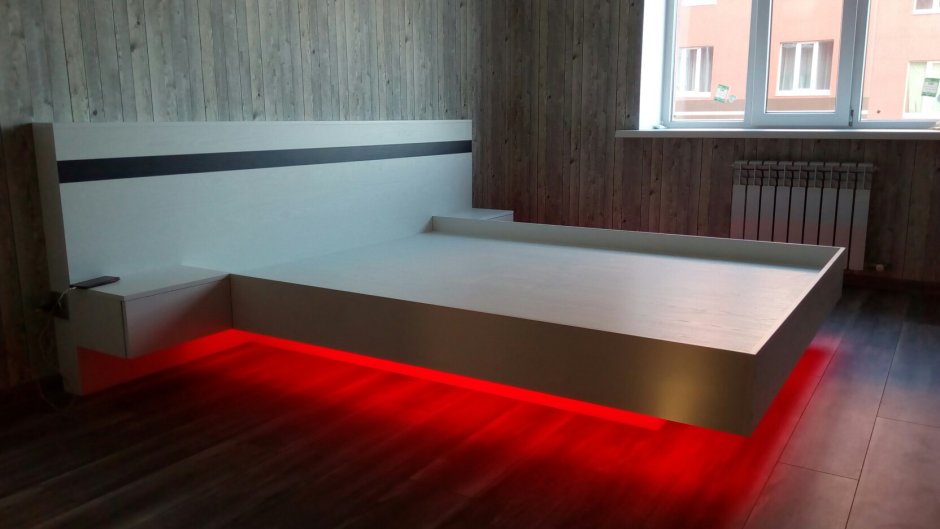 Высота парящей кровати