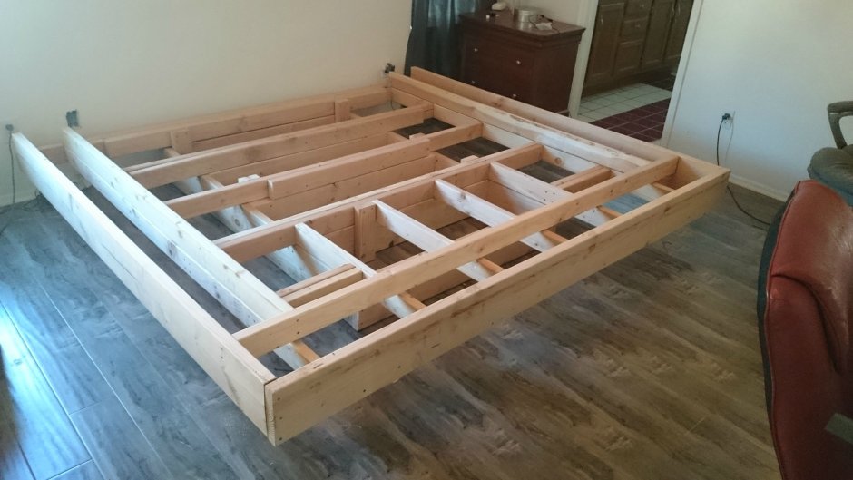 Парящая кровать 2х2 каркас