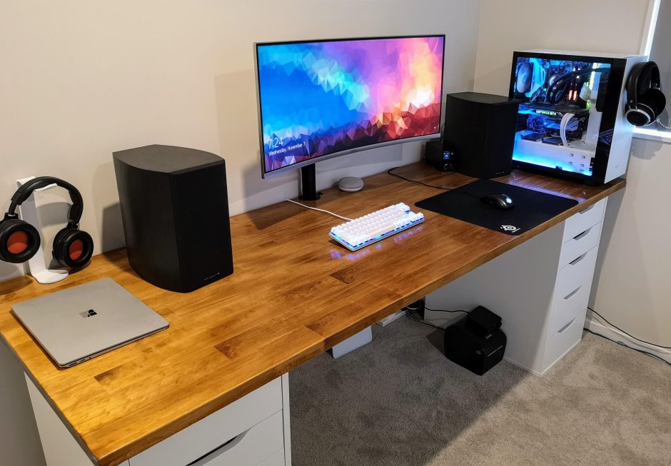 Стол икеа компьютерный геймер