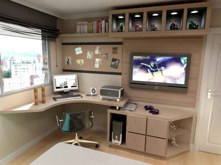 Компьютер в интерьере