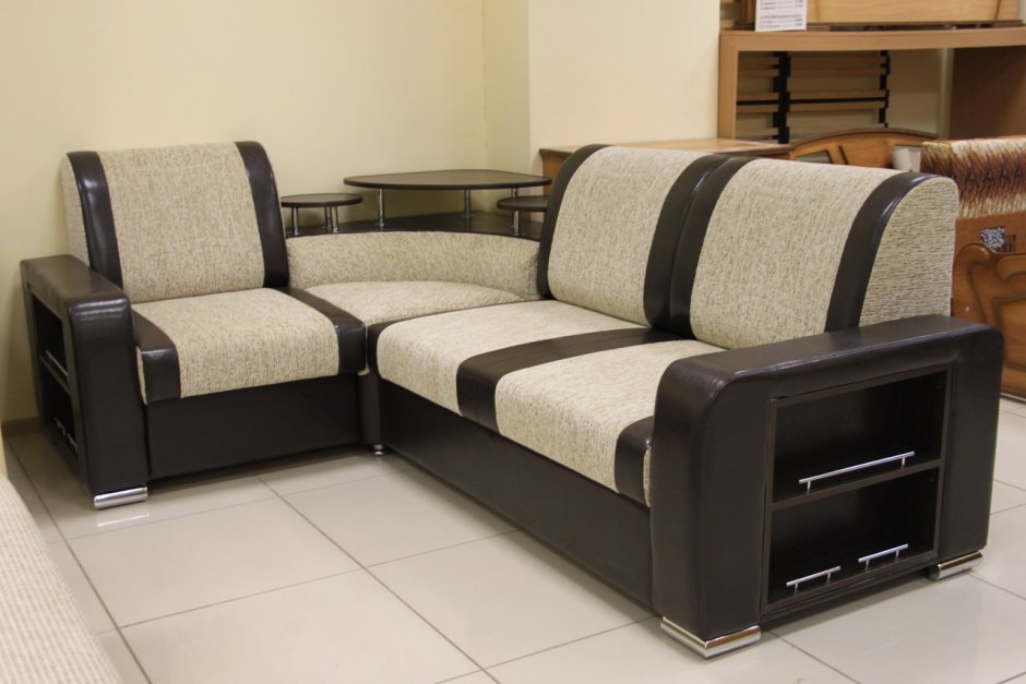 Диван тик так угловой двойная отстрочка