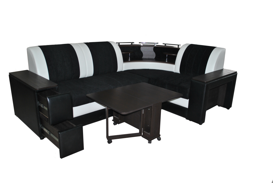 Диван угловой с баром Фаворит 1