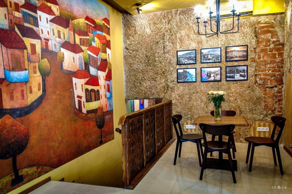 Интерьер грузинского кафе