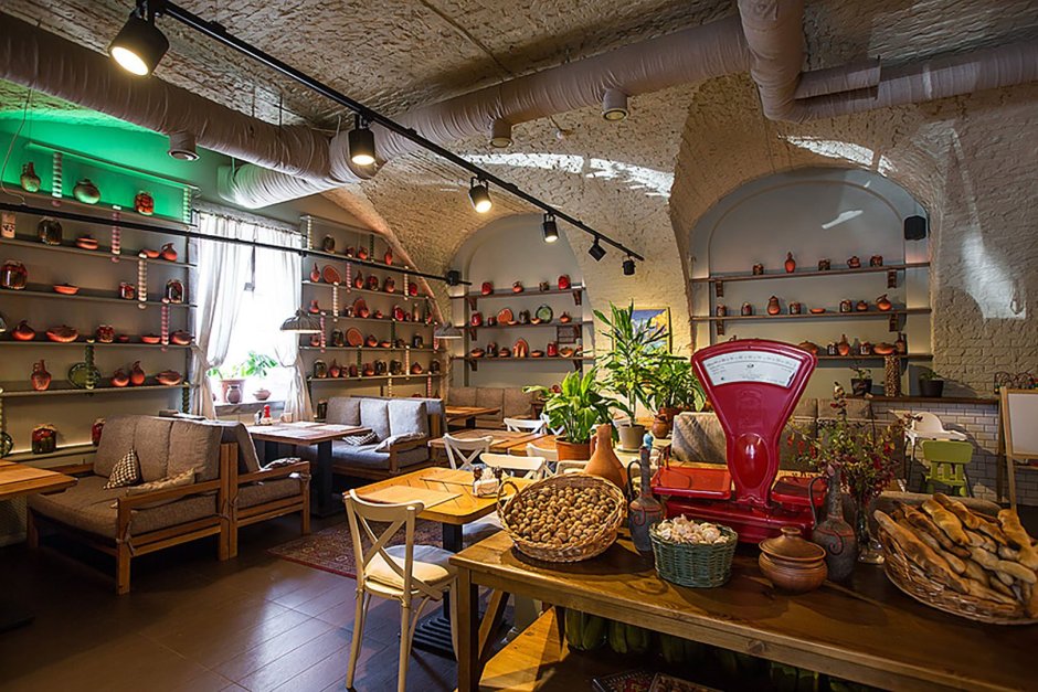 Ресторан дворик Тбилиси