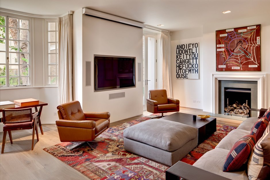 Интерьер дома в грузинском стиле