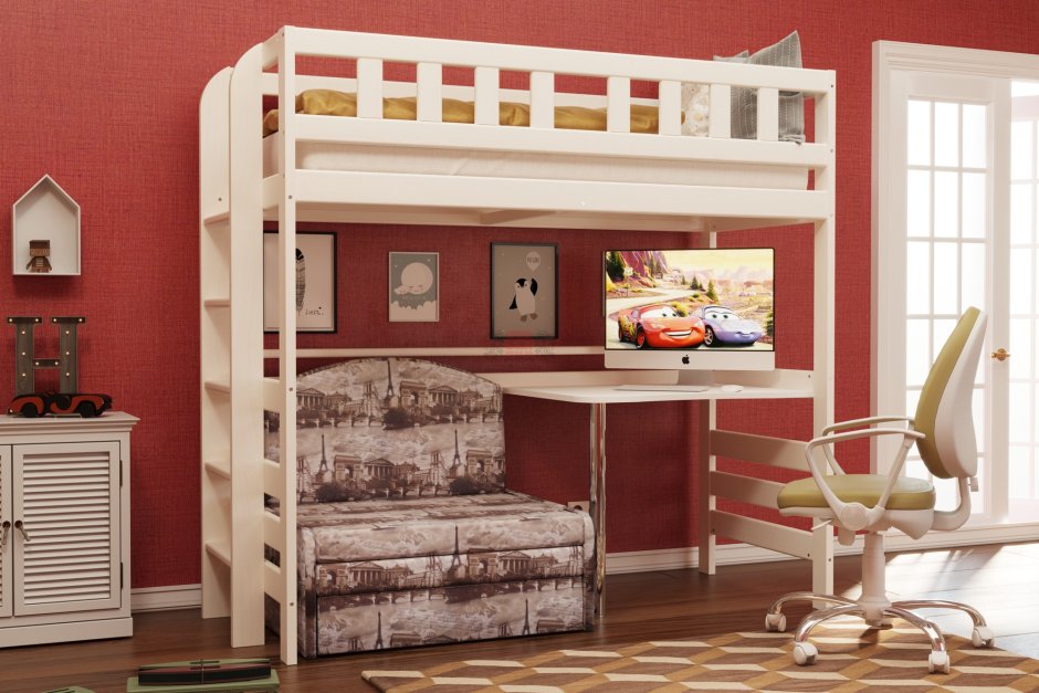 Twin over Full Metal Bunk Bed