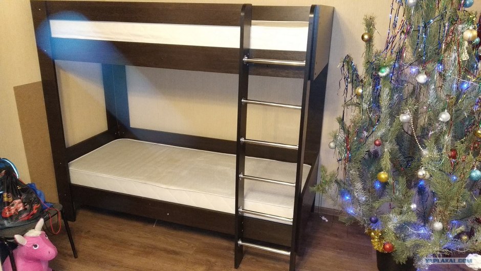 Двухъярусная кровать СЛАВМЕБЕЛЬ дуэт