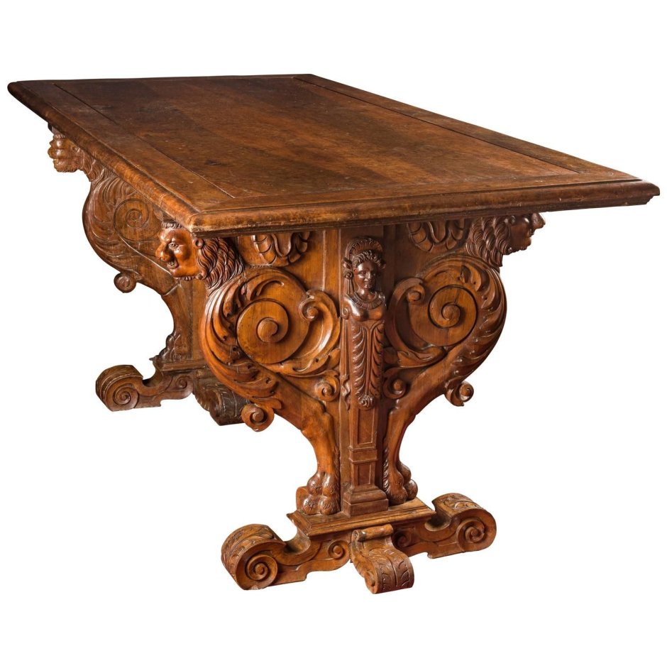Стол резной Ренессанс
