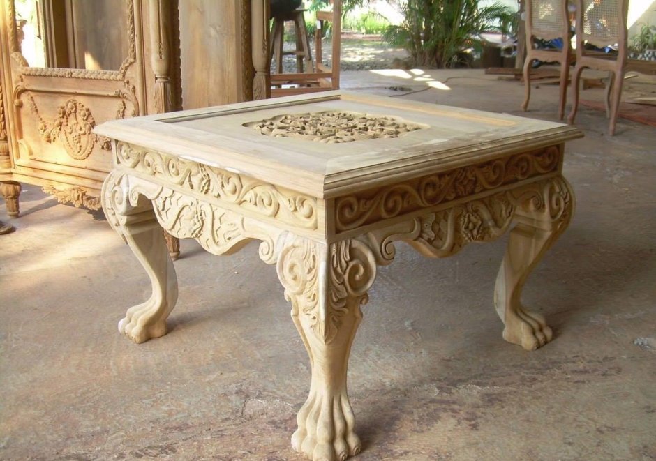 Резная мебель