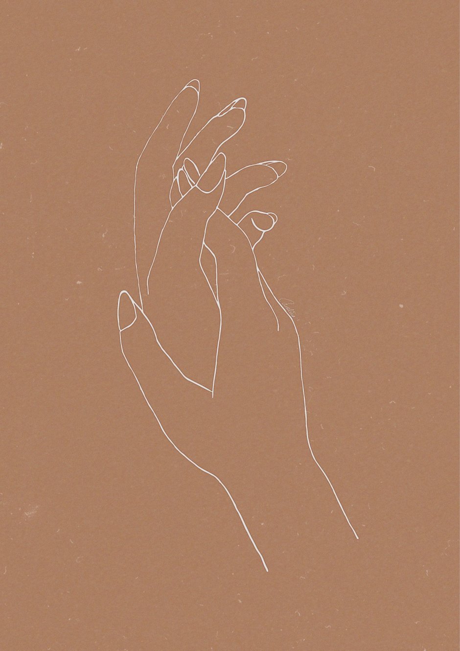 Обои Эстетика бежевый