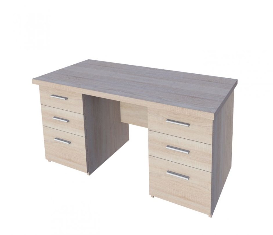 Стол письменный с ящиками по