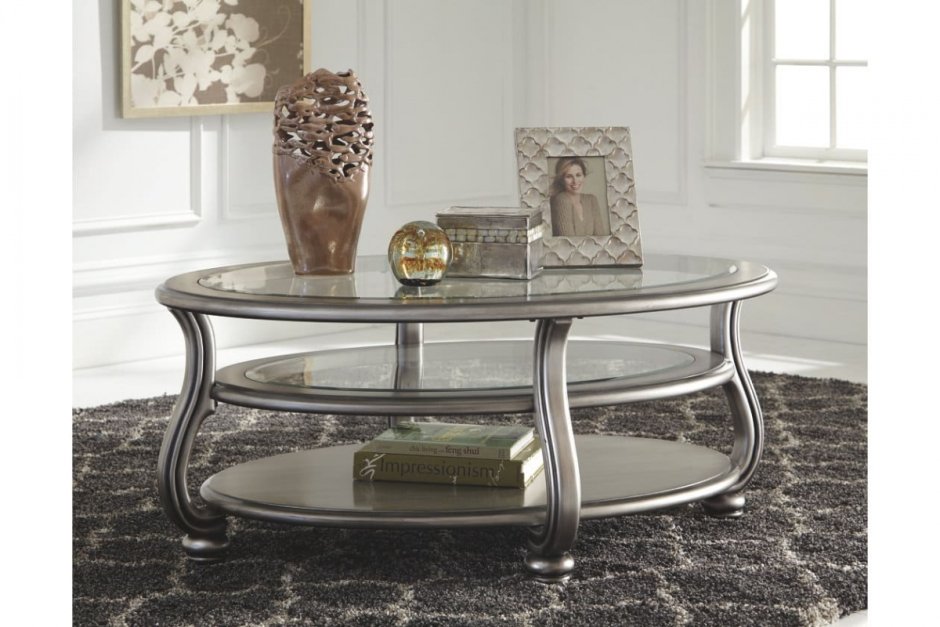 Стол журнальный Coralayne t820-0 Silver finish