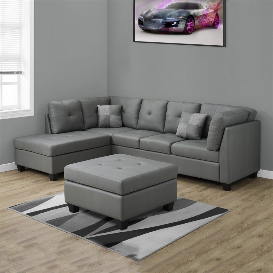 Диван с пуфом