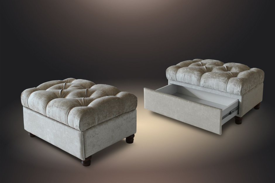 Банкетка "благо 3" с выдвижным ящиком б-3.3432