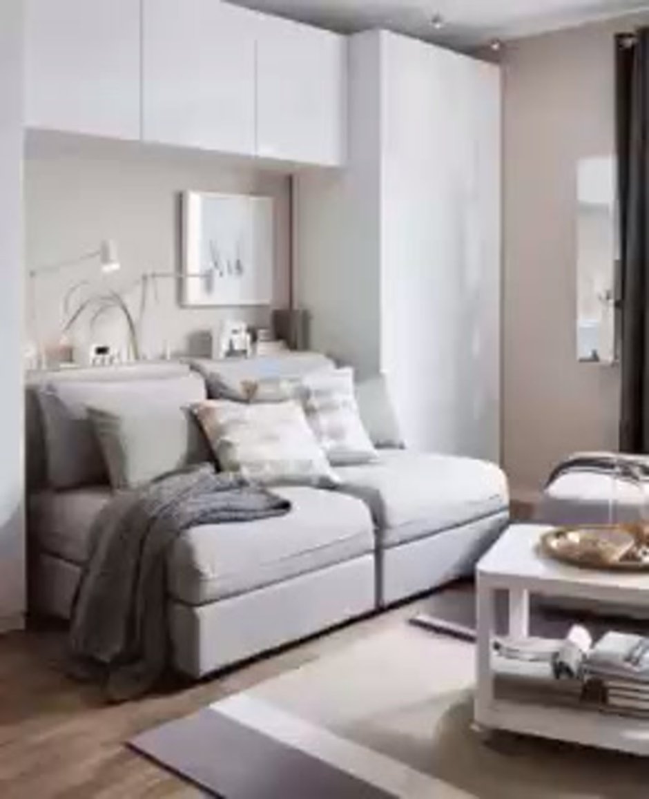 ВАЛЛЕНТУНА икеа в интерьере спальни