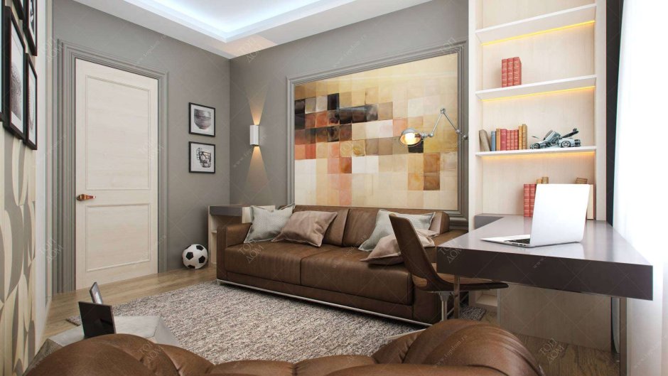 Спальня для подростка с диваном