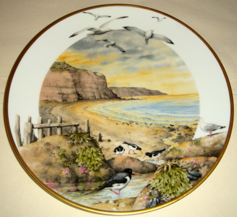 Дерево на круглом холсте