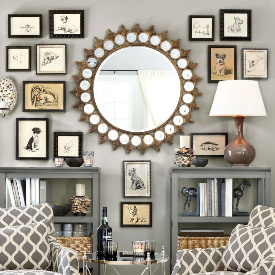 Идеи для круглого холста