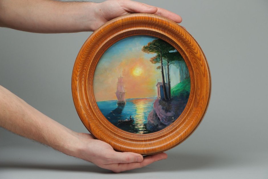 Картина тропики в интерьере