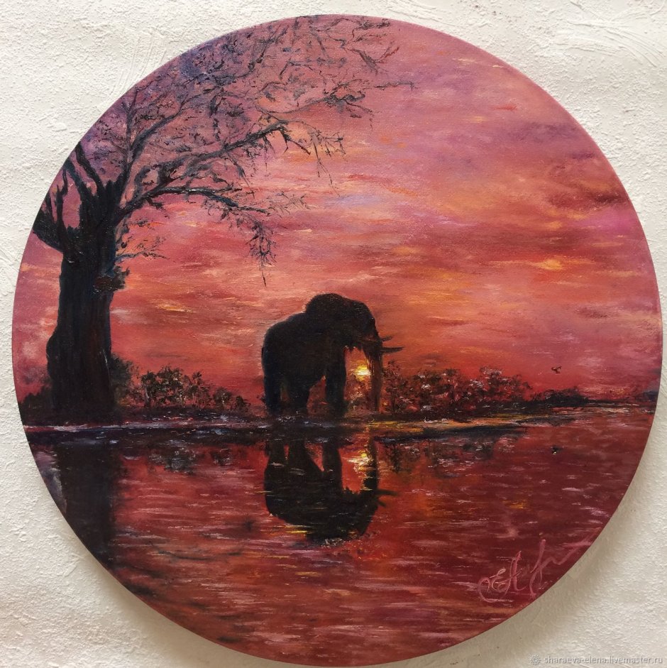 Круглое зеркало в интерьере