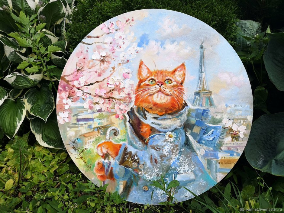 Поталь в живописи