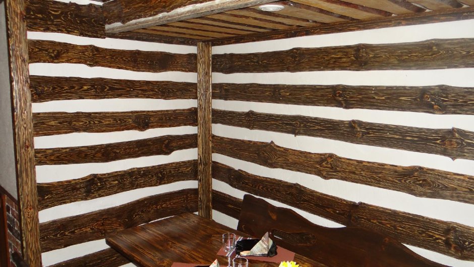 Консоль из слэба дерева