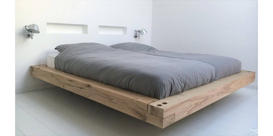 Кровать из поддонов лофт