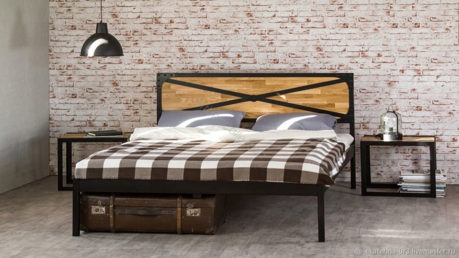 Кровать лофт 1400