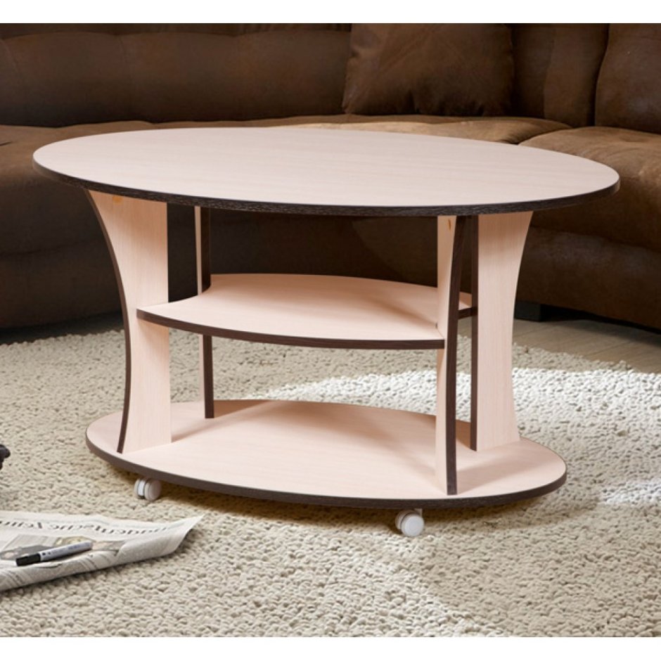 Стол круглый с надставками ø120 см Concorde