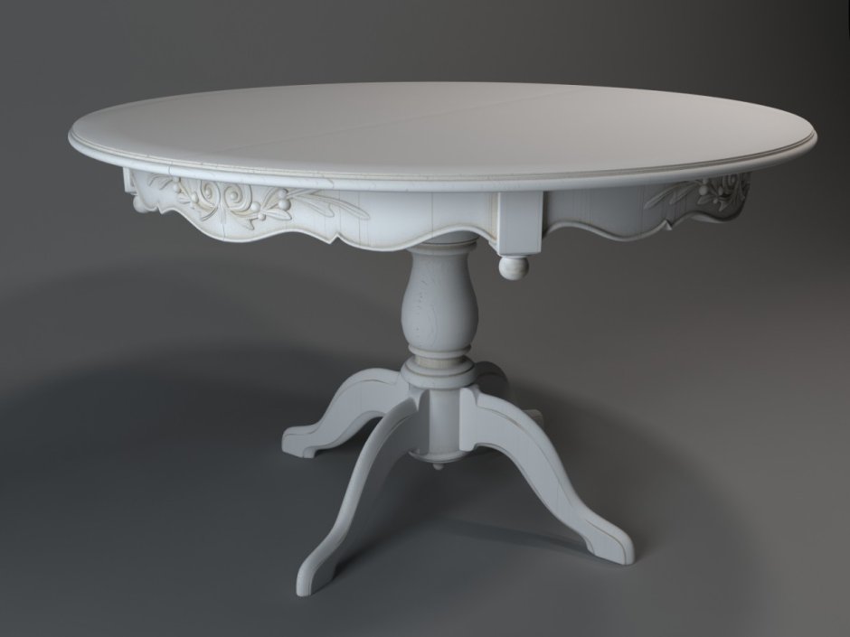 Обеденный стол Melchior Oval 3 д модель